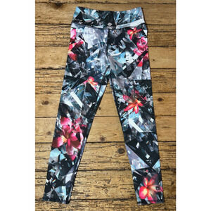 Evolution & Creation Womens Size S Black/Multicolor Ankle Leggings